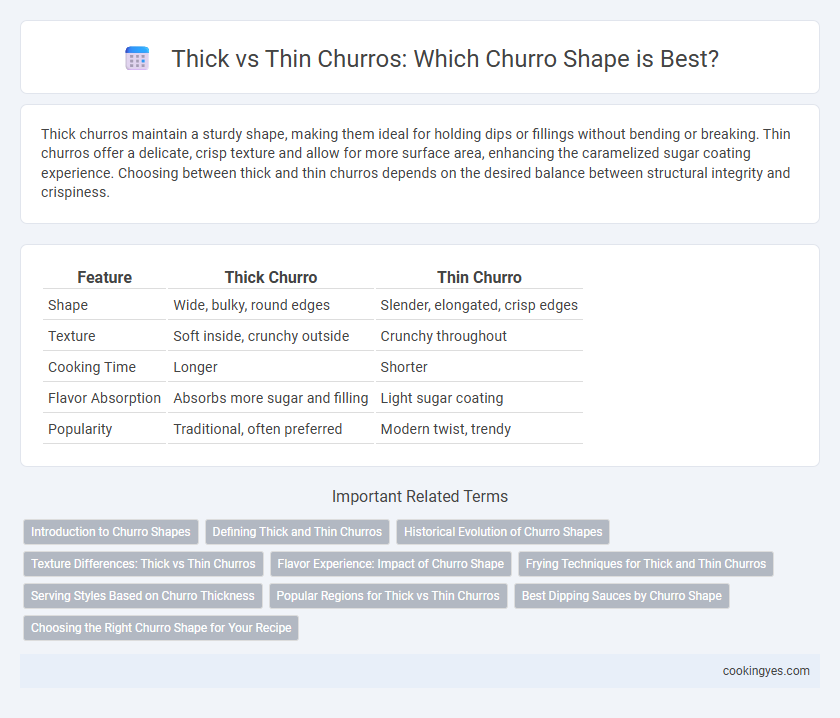 Thick vs Thin Churros: Which Churro Shape is Best?