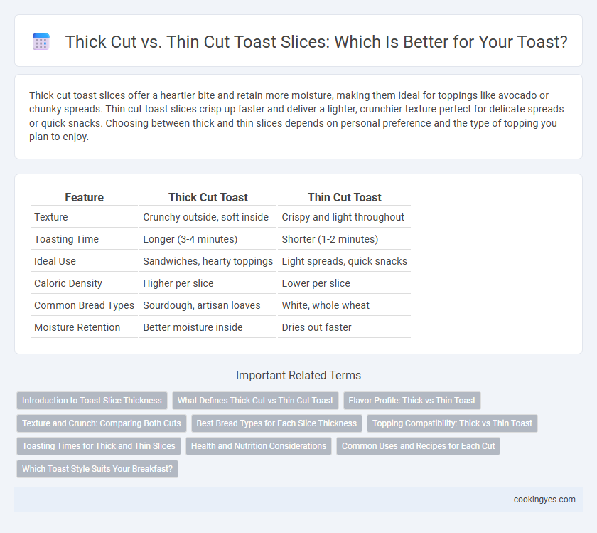 Thick Cut vs. Thin Cut Toast Slices: Which Is Better for Your Toast?
