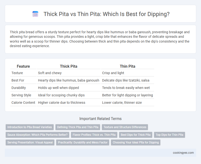 Thick Pita vs Thin Pita: Which Is Best for Dipping?