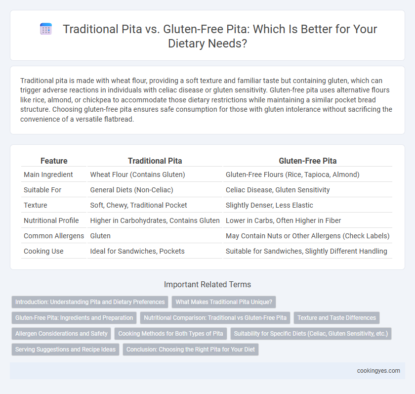 Traditional Pita vs. Gluten-Free Pita: Which Is Better for Your Dietary Needs?
