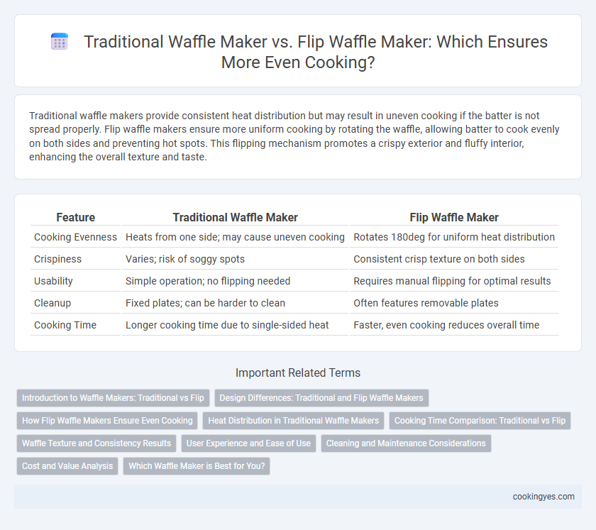 Traditional Waffle Maker vs. Flip Waffle Maker: Which Ensures More Even Cooking?