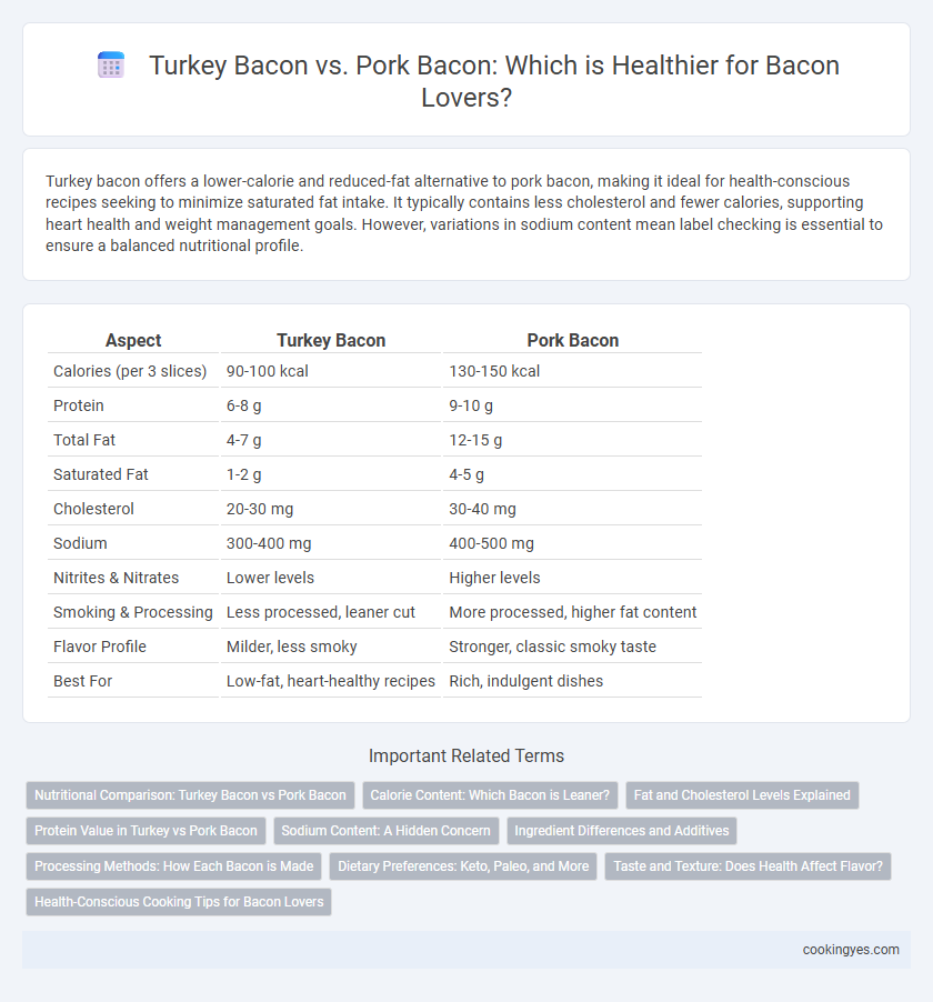 Turkey Bacon vs. Pork Bacon: Which is Healthier for Bacon Lovers?