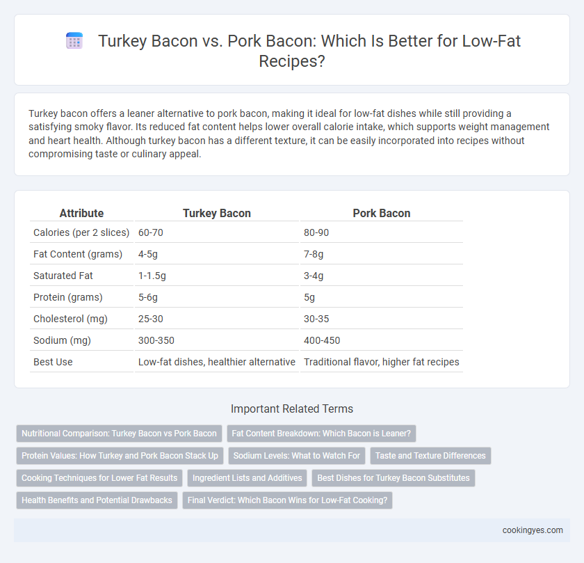 Turkey Bacon vs. Pork Bacon: Which Is Better for Low-Fat Recipes?