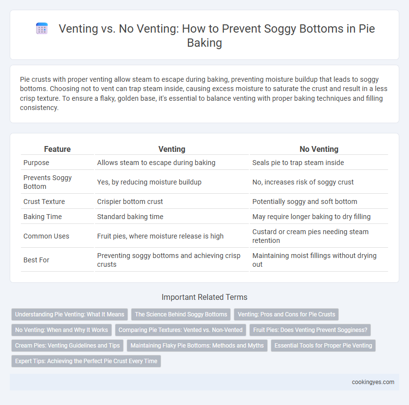 Venting vs. No Venting: How to Prevent Soggy Bottoms in Pie Baking