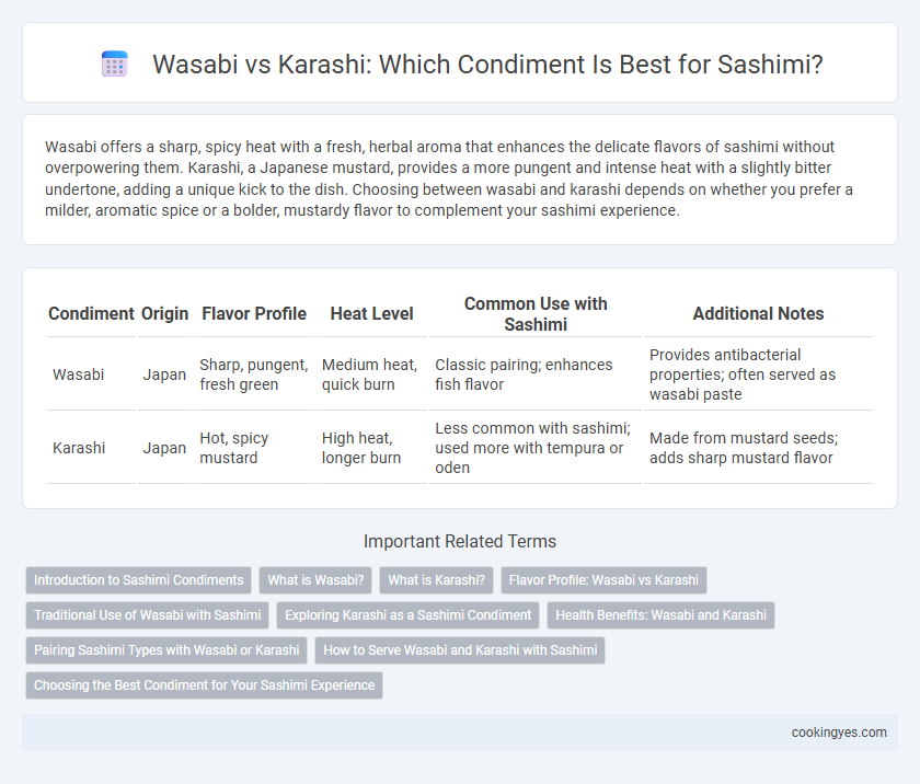 Wasabi vs Karashi: Which Condiment Is Best for Sashimi?
