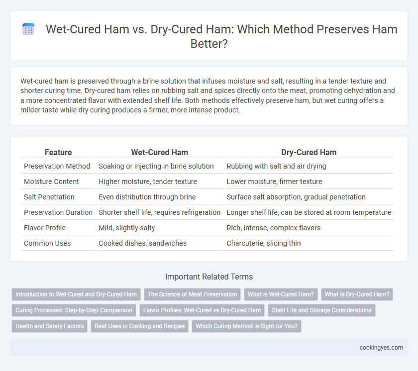 Wet-Cured Ham vs. Dry-Cured Ham: Which Method Preserves Ham Better?
