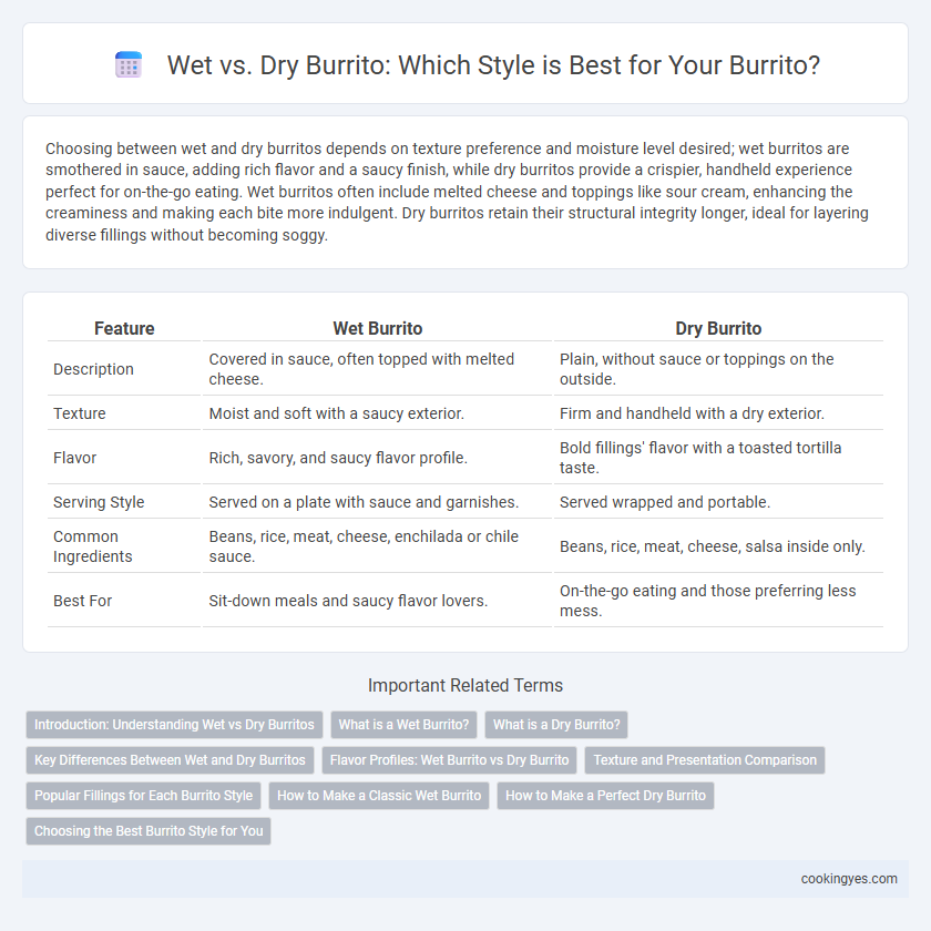 Wet vs. Dry Burrito: Which Style is Best for Your Burrito?