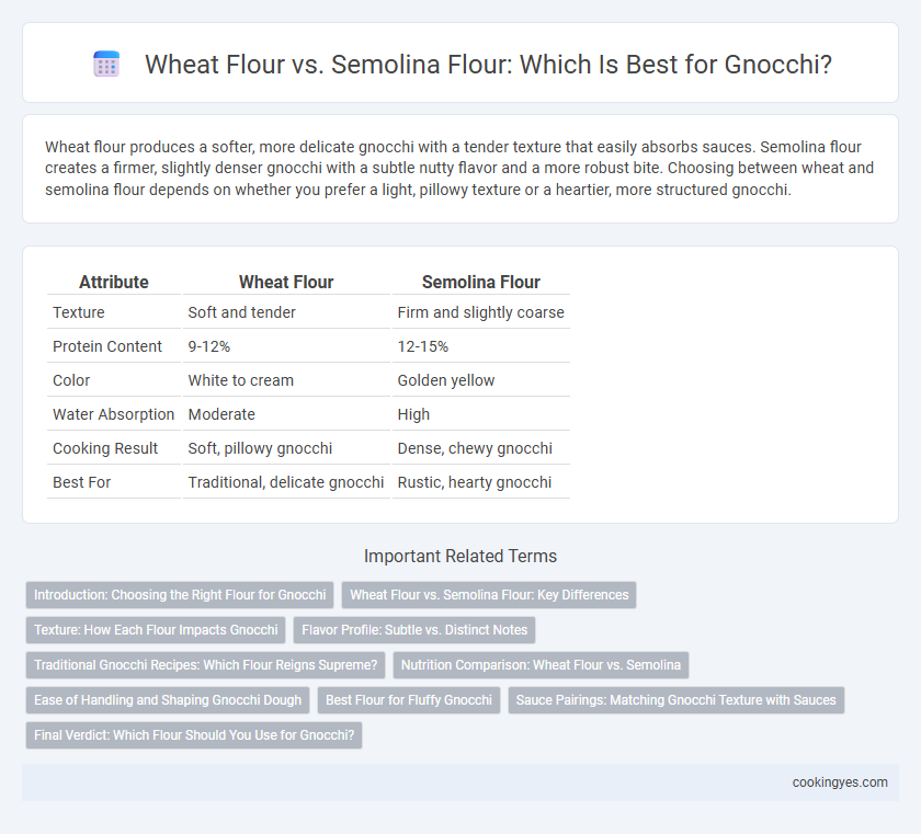 Wheat Flour vs. Semolina Flour: Which Is Best for Gnocchi?