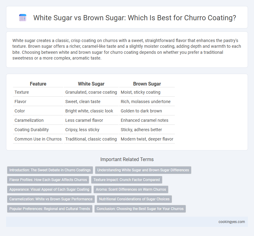 White Sugar vs Brown Sugar: Which Is Best for Churro Coating?