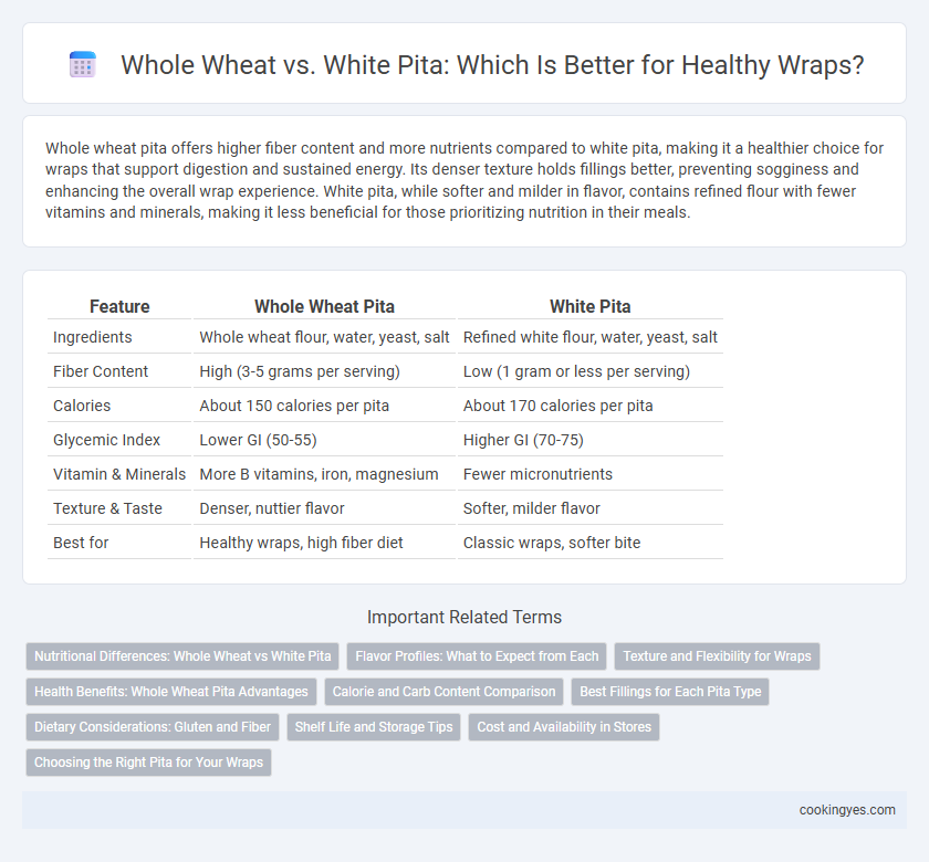 Whole Wheat vs. White Pita: Which Is Better for Healthy Wraps?