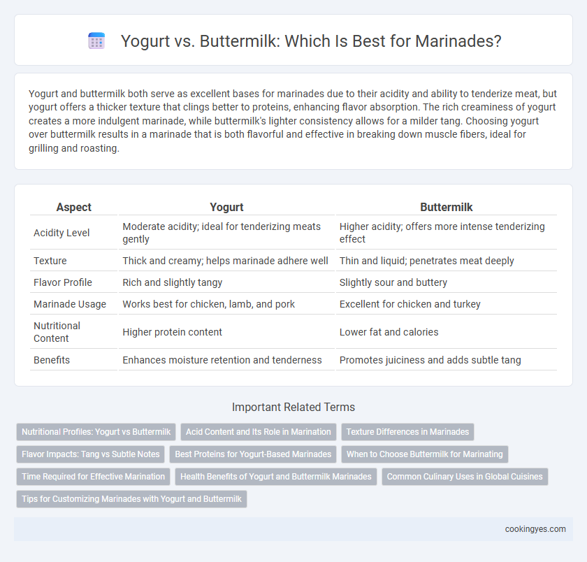 Yogurt vs. Buttermilk: Which Is Best for Marinades?
