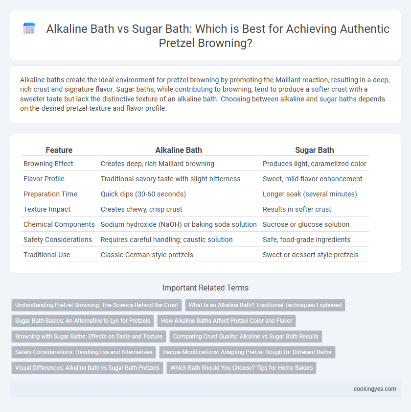 Alkaline Bath vs Sugar Bath: Which is Best for Achieving Authentic Pretzel Browning?