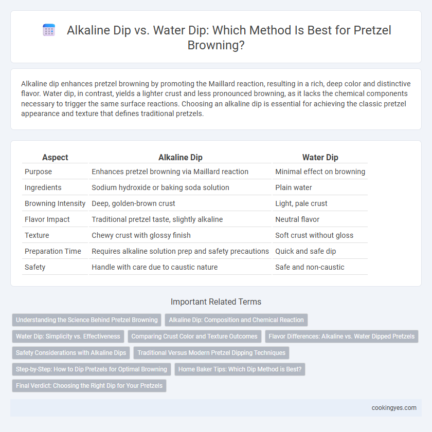 Alkaline Dip vs. Water Dip: Which Method Is Best for Pretzel Browning?