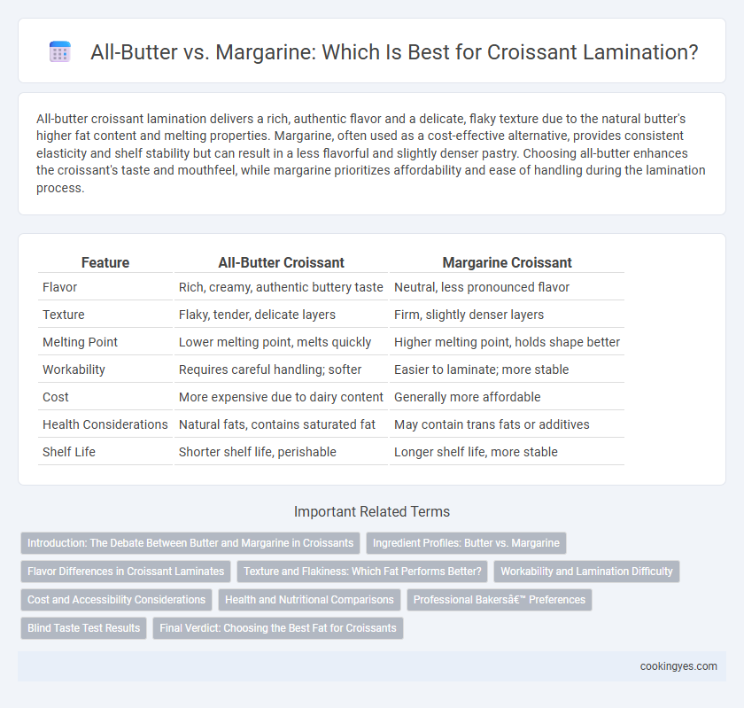 All-Butter vs. Margarine: Which Is Best for Croissant Lamination?