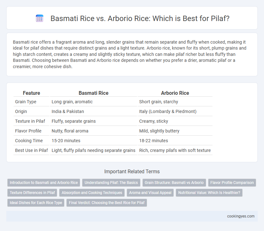 Basmati Rice vs. Arborio Rice: Which is Best for Pilaf?
