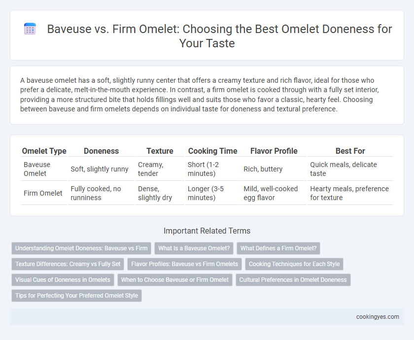 Baveuse vs. Firm Omelet: Choosing the Best Omelet Doneness for Your Taste