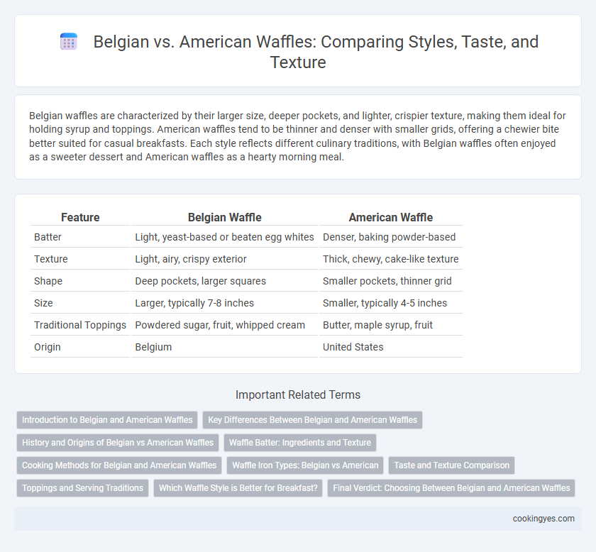 Belgian vs. American Waffles: Comparing Styles, Taste, and Texture