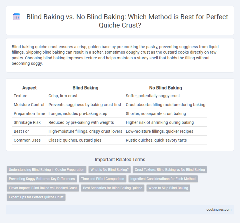 Blind Baking vs. No Blind Baking: Which Method is Best for Perfect Quiche Crust?