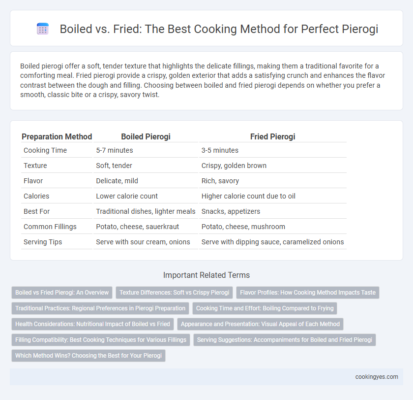 Boiled vs. Fried: The Best Cooking Method for Perfect Pierogi