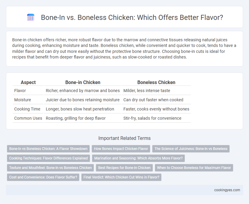 Bone-In vs. Boneless Chicken: Which Offers Better Flavor?