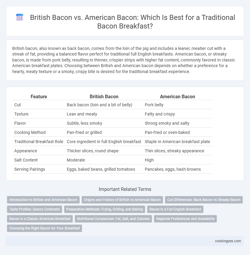 British Bacon vs. American Bacon: Which Is Best for a Traditional Bacon Breakfast?