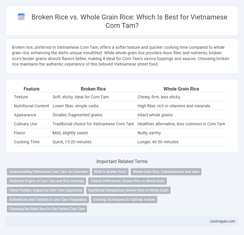 Broken Rice vs. Whole Grain Rice: Which Is Best for Vietnamese Com Tam?