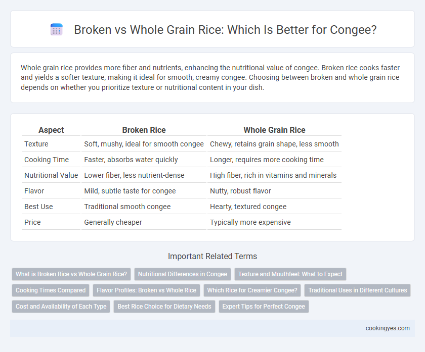 Broken vs Whole Grain Rice: Which Is Better for Congee?