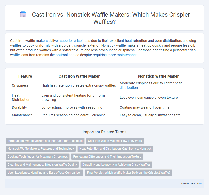 Cast Iron vs. Nonstick Waffle Makers: Which Makes Crispier Waffles?