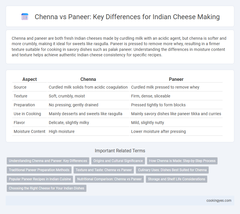Chenna vs Paneer: Key Differences for Indian Cheese Making