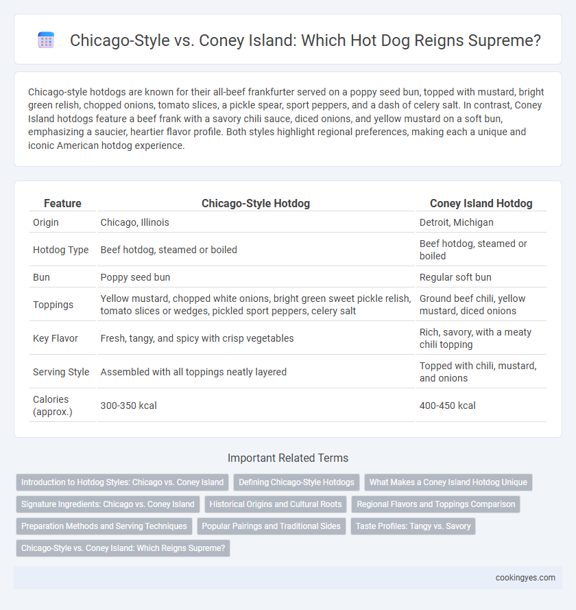Chicago-Style vs. Coney Island: Which Hot Dog Reigns Supreme?