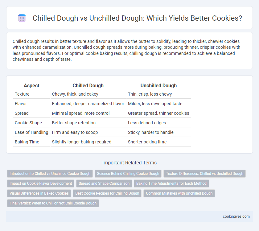 Chilled Dough vs Unchilled Dough: Which Yields Better Cookies?