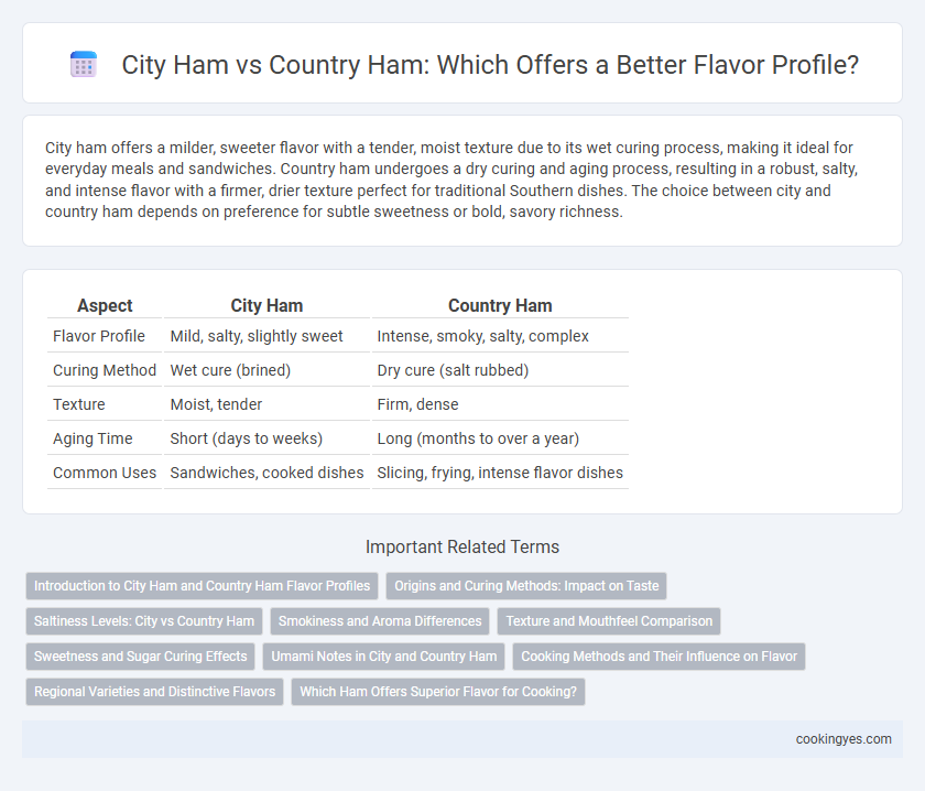 City Ham vs Country Ham: Which Offers a Better Flavor Profile?
