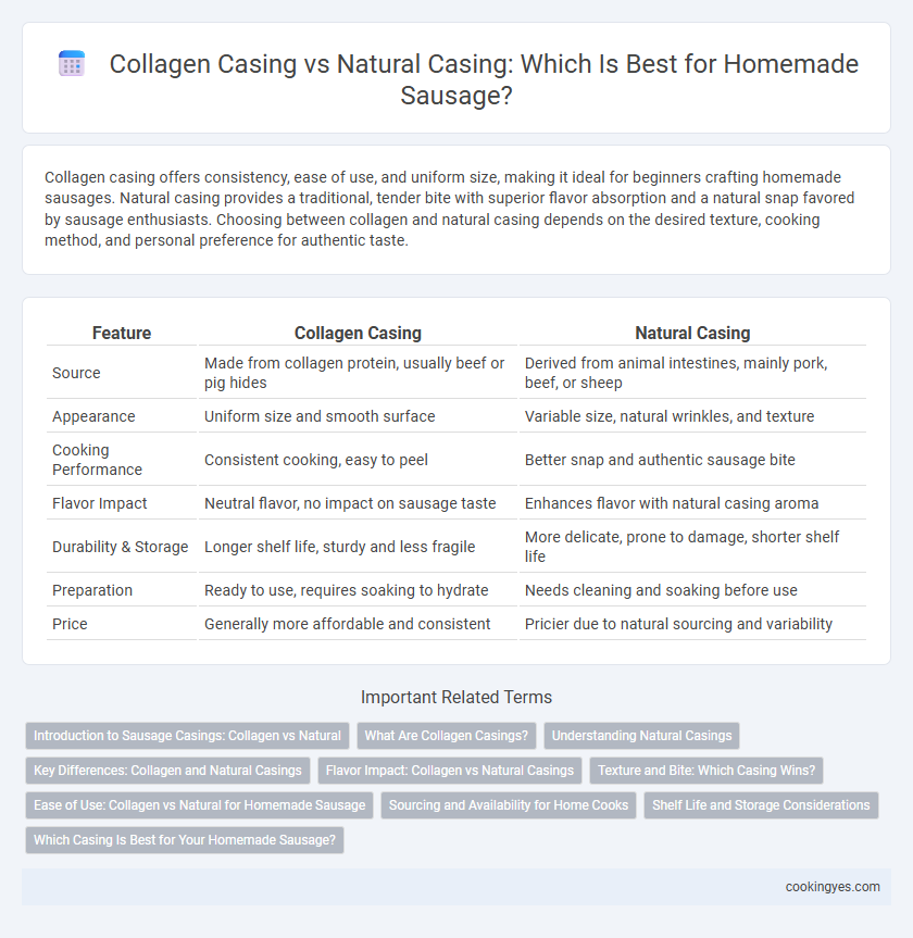 Collagen Casing vs Natural Casing: Which Is Best for Homemade Sausage?
