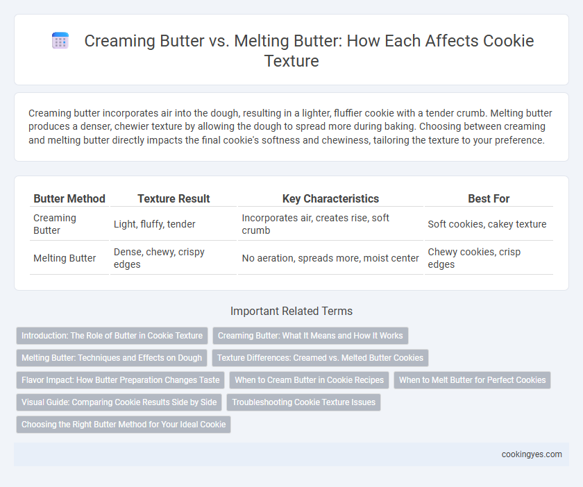 Creaming Butter vs. Melting Butter: How Each Affects Cookie Texture