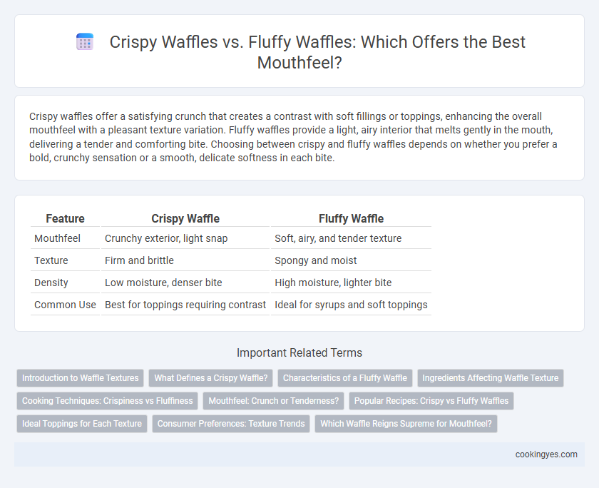 Crispy Waffles vs. Fluffy Waffles: Which Offers the Best Mouthfeel?