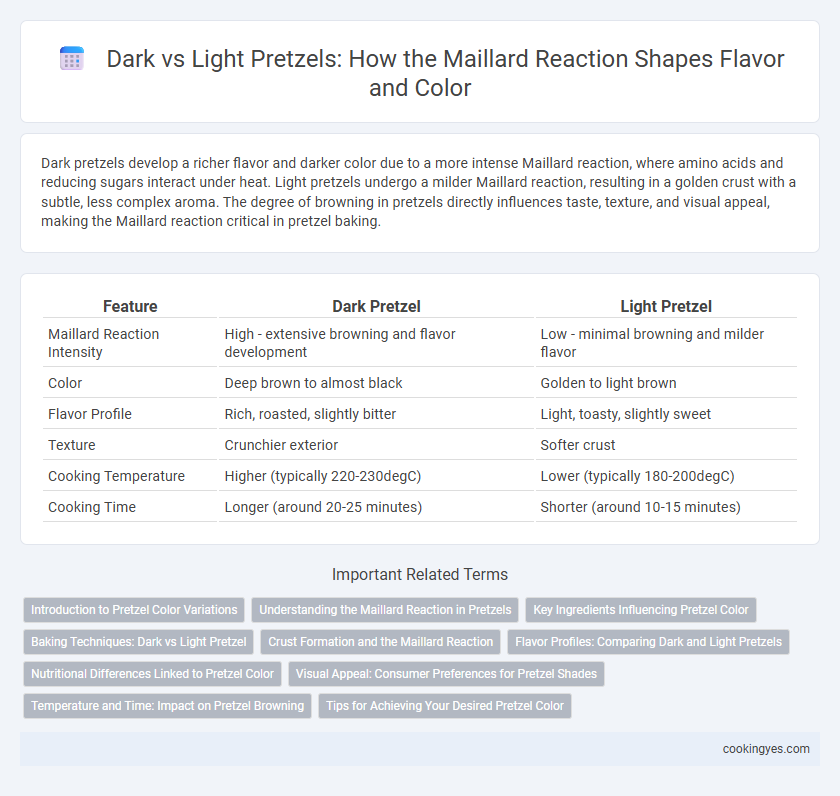 Dark vs Light Pretzels: How the Maillard Reaction Shapes Flavor and Color