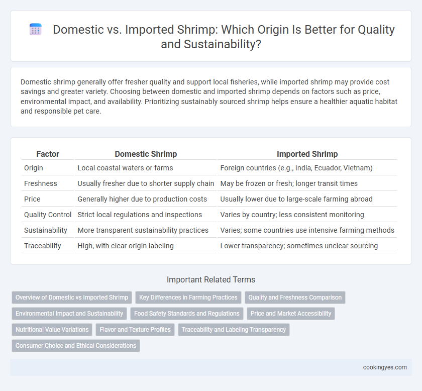Domestic vs. Imported Shrimp: Which Origin Is Better for Quality and Sustainability?