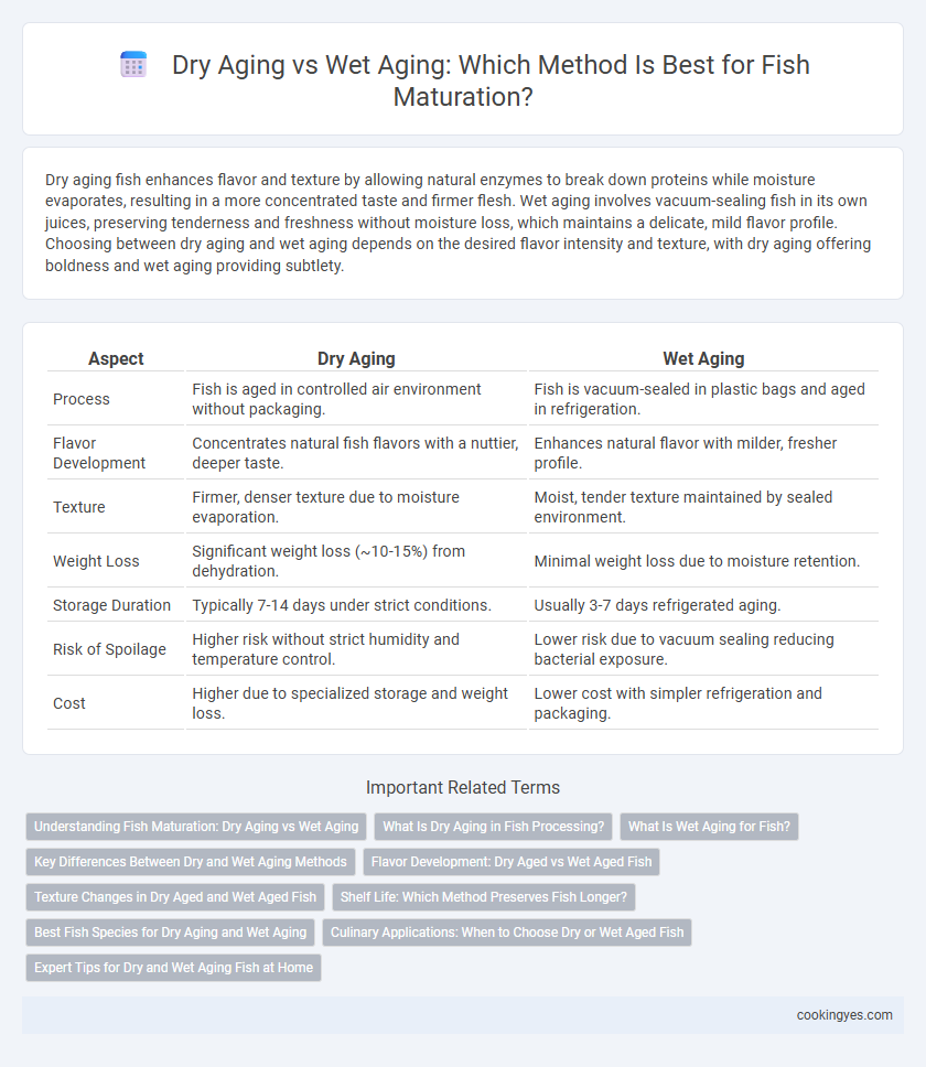 Dry Aging vs Wet Aging: Which Method Is Best for Fish Maturation?