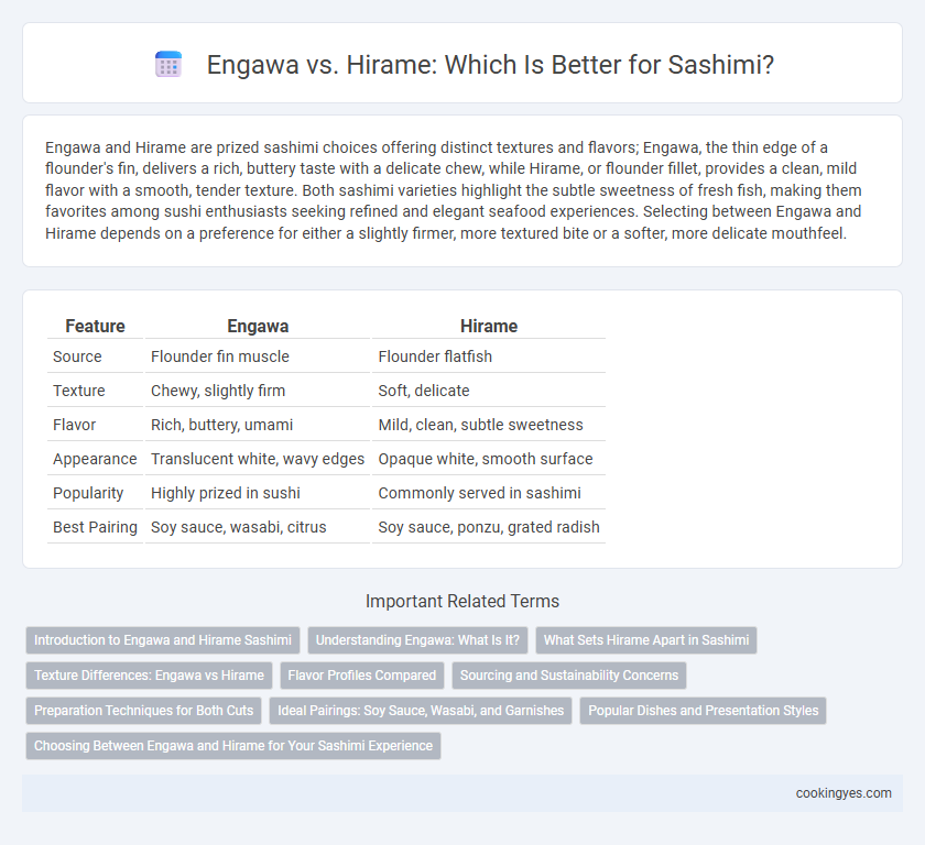 Engawa vs. Hirame: Which Is Better for Sashimi?