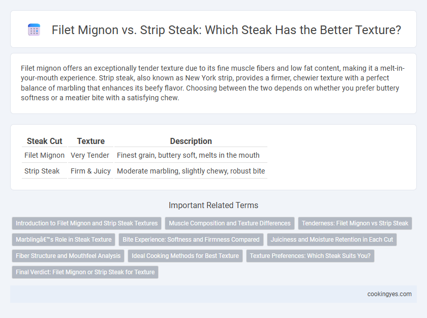 Filet Mignon vs. Strip Steak: Which Steak Has the Better Texture?