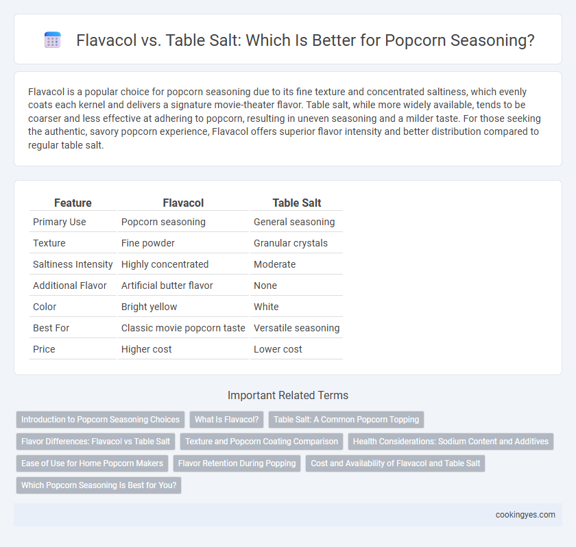 Flavacol vs. Table Salt: Which Is Better for Popcorn Seasoning?