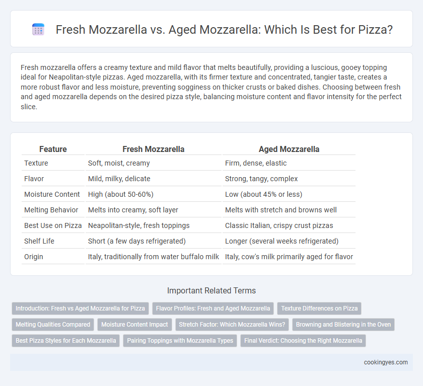 Fresh Mozzarella vs. Aged Mozzarella: Which Is Best for Pizza?