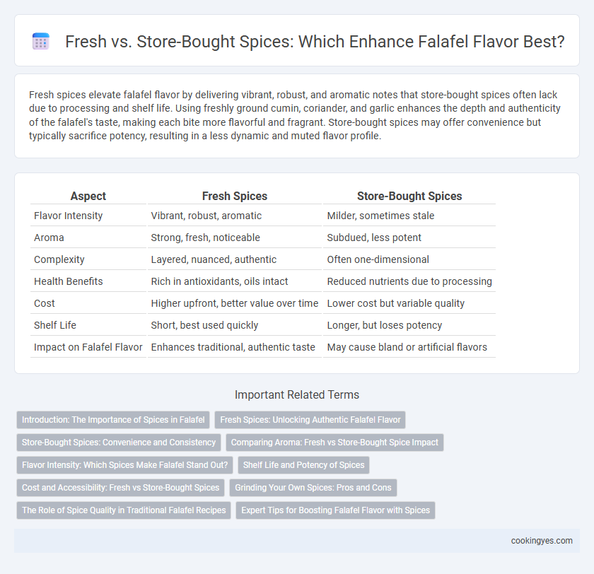 Fresh vs. Store-Bought Spices: Which Enhance Falafel Flavor Best?