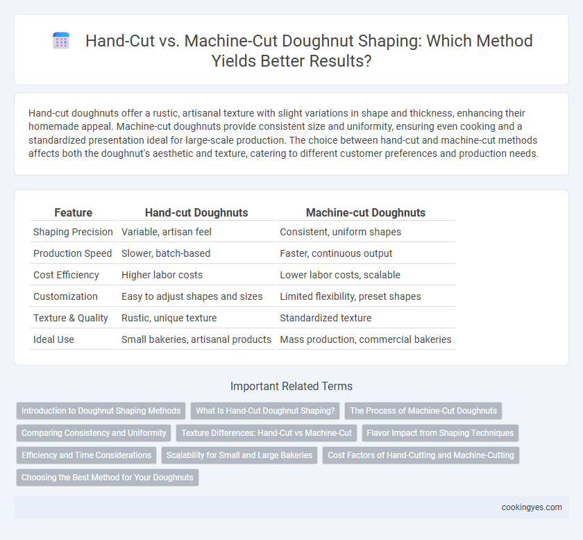 Hand-Cut vs. Machine-Cut Doughnut Shaping: Which Method Yields Better Results?