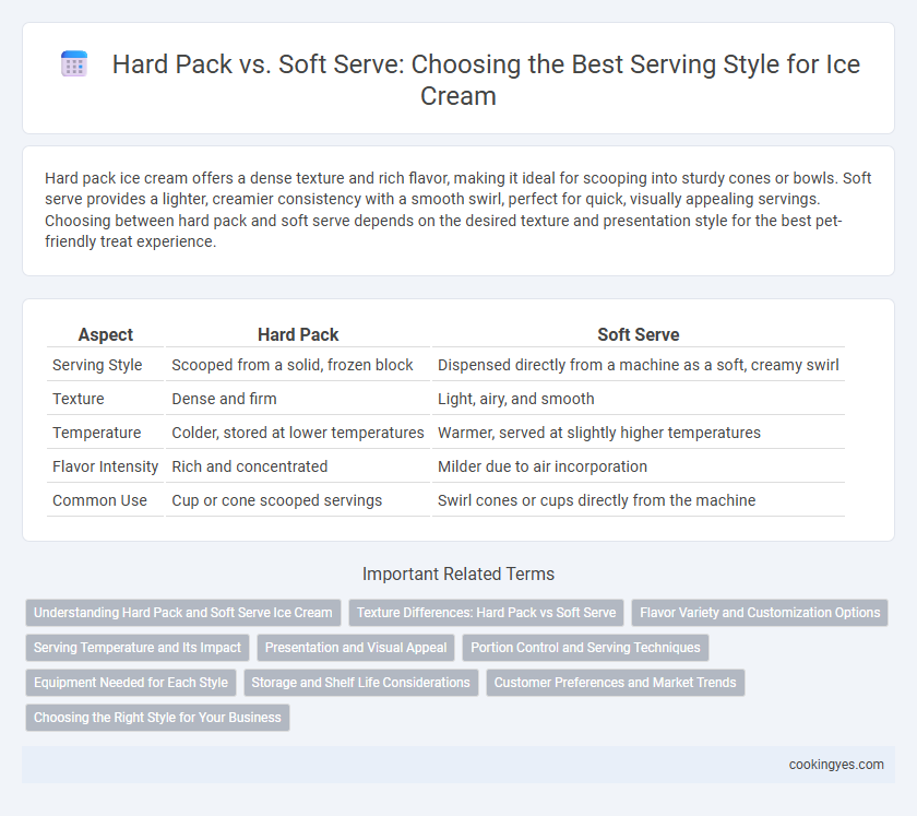 Hard Pack vs. Soft Serve: Choosing the Best Serving Style for Ice Cream