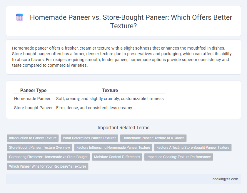Homemade Paneer vs. Store-Bought Paneer: Which Offers Better Texture?