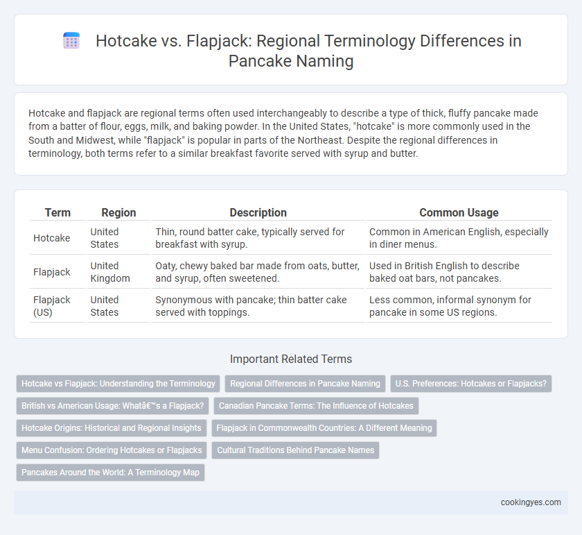Hotcake vs. Flapjack: Regional Terminology Differences in Pancake Naming