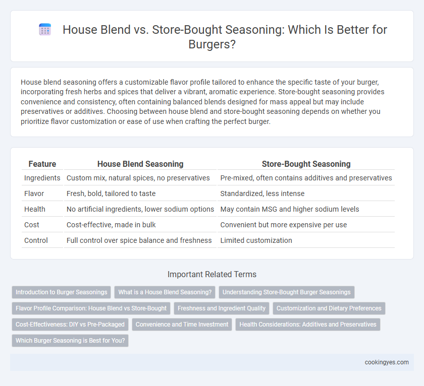 House Blend vs. Store-Bought Seasoning: Which Is Better for Burgers?
