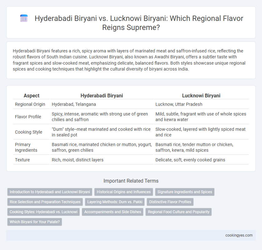 Hyderabadi Biryani vs. Lucknowi Biryani: Which Regional Flavor Reigns Supreme?