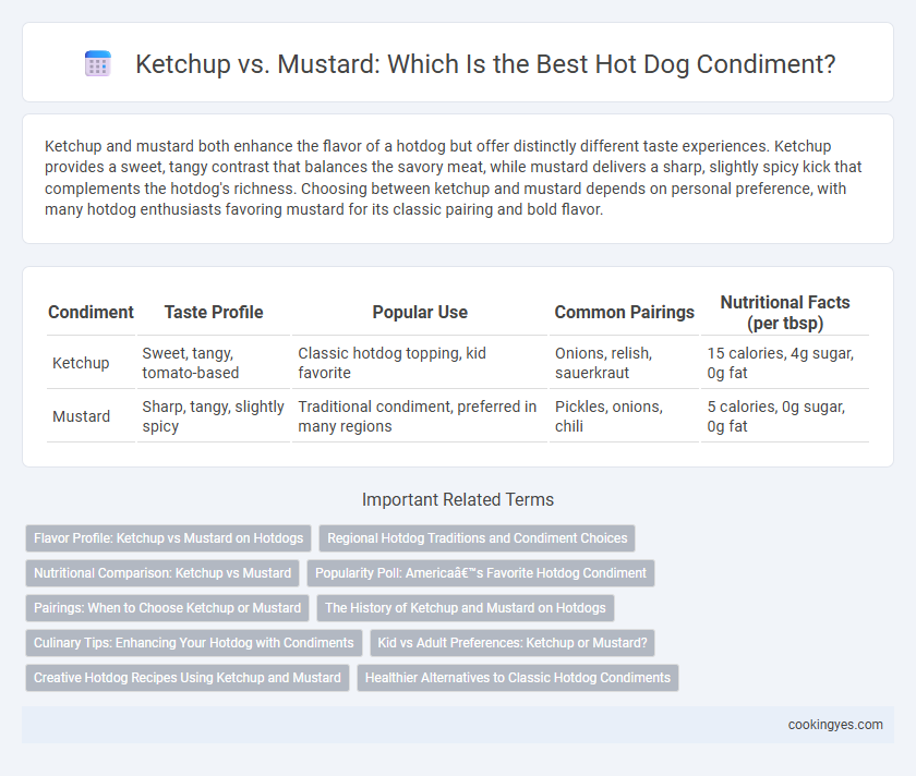 Ketchup vs. Mustard: Which Is the Best Hot Dog Condiment?